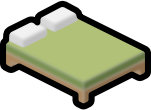 bed green